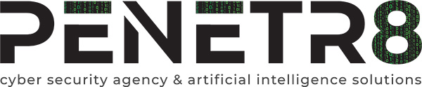 PENETR8 logo dark
